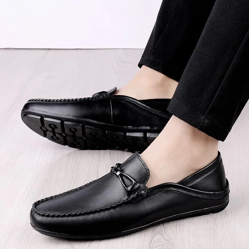 Men's Classic Dress Shoes Fashion Patent Leather Oxfords for Men Formal Tuxedo Shoes Business Wedding Derby Shoes(Black,8)