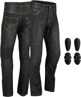 Motorcycle Jeans ProtectiveMotorcycle Denim Jeans Pants Reinforced Hip and Knee Safety with CE Removable Armor,