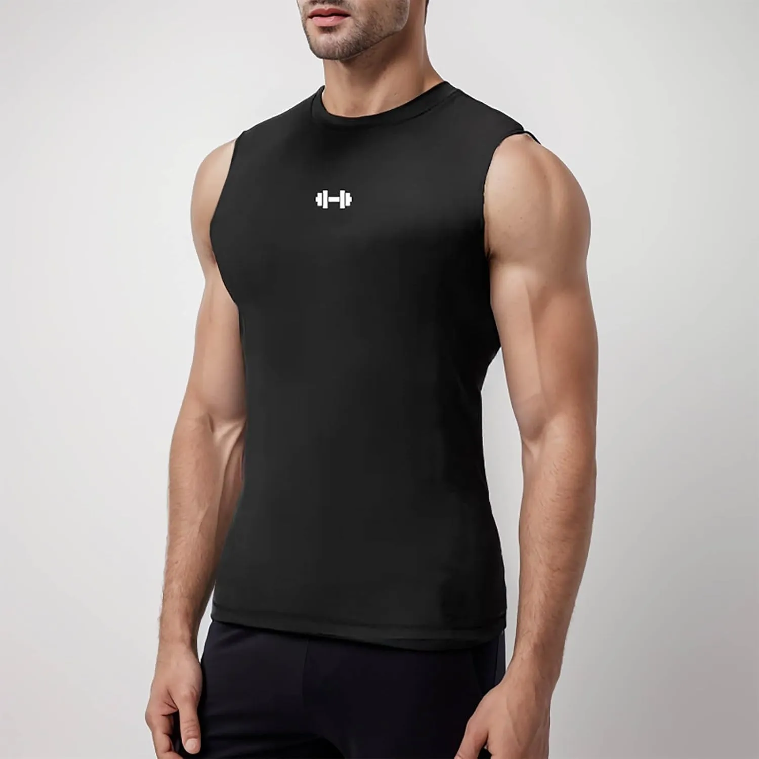 Slimming Tank Top Men Shaperluv Muscle Athletic Running Tank Top Man Compression Tummy Control Gynecomastia Sports Vest