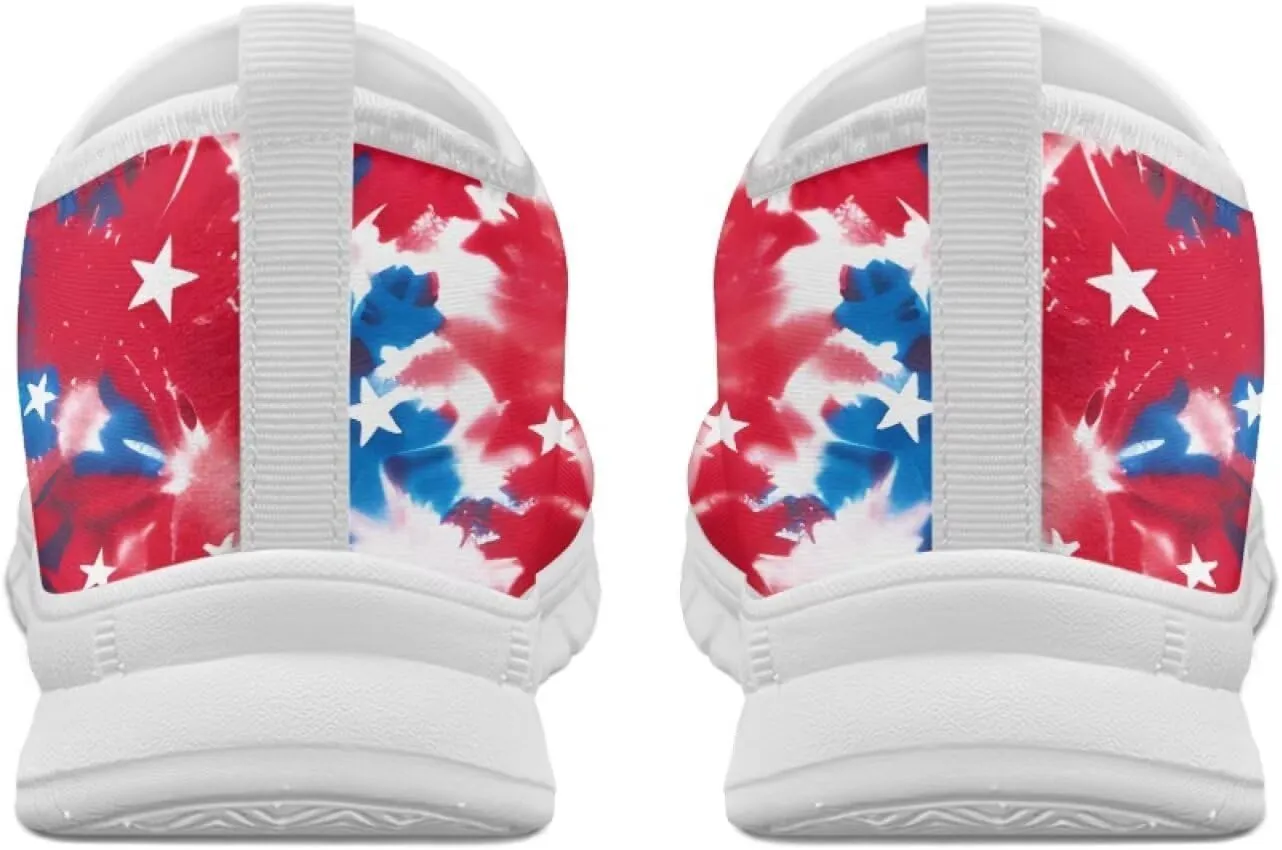 SYtrade Women's Fashion Floral Art Sneaker Flat Canvas Slip-On Ladies Travel Shoes