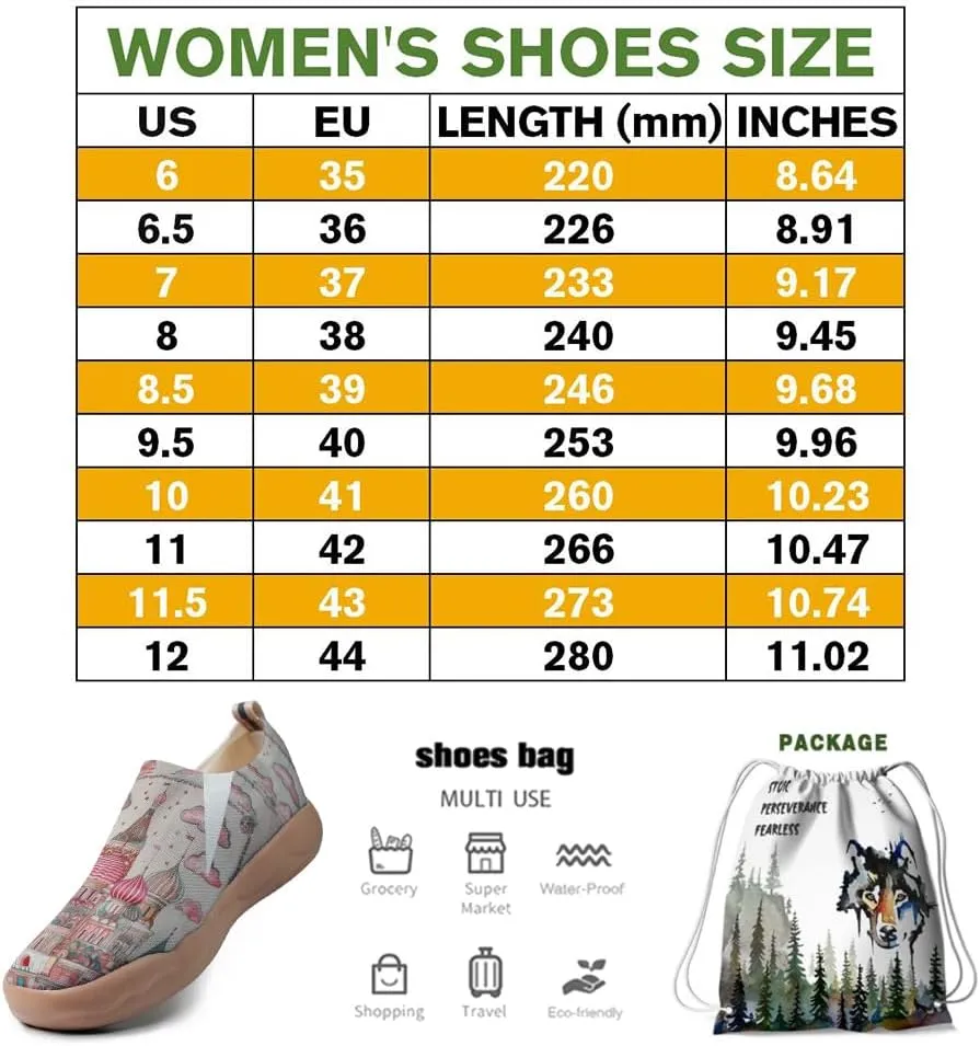 Women's Art Illustration Slip-on Shoes Vibrant Floral Casual Loafers Lightweight Comfortable Travel Footwear