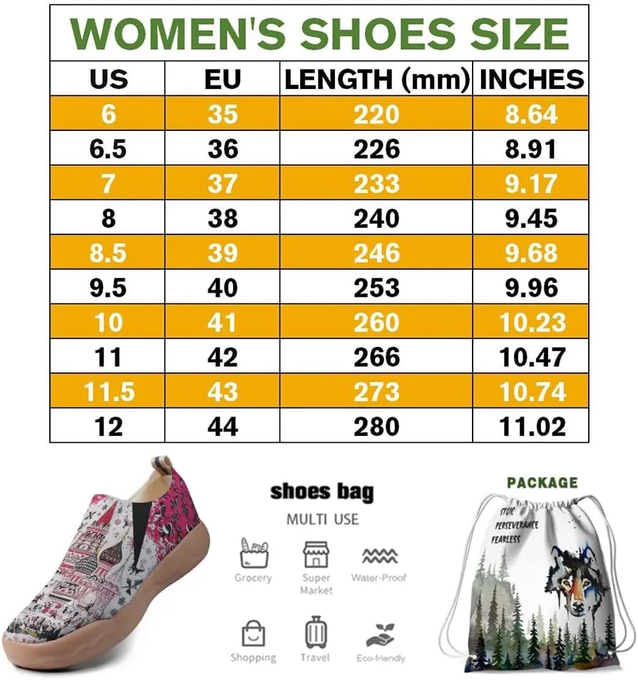 Women's Art Illustration Slip-on Shoes Vibrant Floral Casual Loafers Lightweight Comfortable Travel Footwear