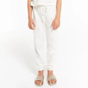 Z Supply Girls Palmer Star Jogger - Sand Dollar